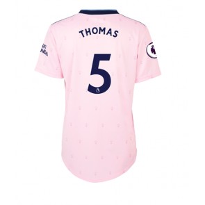 Arsenal Thomas Partey #5 kläder Kvinnor 2022-23 Tredje Tröja Kortärmad